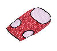 Yctze Gilet d'été pour Chien, Vêtements pour Animaux de Compagnie, Conception à Rayures Verticales pour Races Moyennes à Grandes, Prévient Les Coups de Soleil et la Perte de Cheveux (XL)