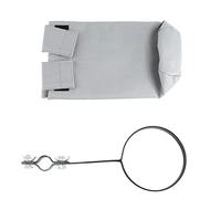 Yctze Grand Porte-Sacs d'acidité Tissu de Bœuf avec Pince Robuste pour Les Musiciens Wh05 een (WH04 Gris)