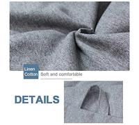 Yctze Grande Housse de Pouf - Chaise Longue Ultra Douce pour Adultes et Enfants, Design Intérieur Simple en Différentes Couleurs et Tailles pour Une Détente Confortable (S)