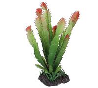 Yctze Grande Plante de Cactus en Plastique de Simulation pour Terrariums de Reptiles, Décor Artificiel d' du Désert pour la Maison