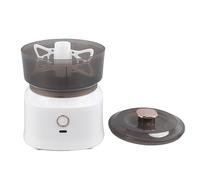 Yctze Grinder à Viande électrique et Hélicoptère de Légumes - Pacteur d'ail électrique Charge USB pour la des Aliments Rapides - Gadget de Cuisine Facile pour la Viande, les Légumes et les (WHITE)