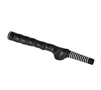 Yctze Grip Training Aid Right Hand Standard 10.2in, pour Pratique de Swing | Matériau en caoutchouc, Conception ergonomique, Améliore la position de la main, Couleur noire