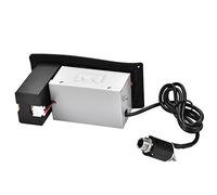 Yctze Guitare Acoustique avec Préampli EQ 4 Bandes - Amplificateur avec Sortie 6,5 Mm, Accordeur Numérique, Contrôle du Volume et Boîtier de Batterie - Accessoires de Guitare Essentiels Qualité