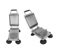 Yctze Hachoir à Légumes Commercial en Acier Inoxydable, Alimentaire Manuel avec 4 Ventouses, Oignons, Tomates, Frites, Légumes - Maison et Cuisine/Cuisine et Salle à Manger/Ustensiles de et (6.5MM)