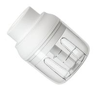 Yctze Hachoir électrique à l'ail USB Hobeur sans Fil Rechargeable avec 3 Lames en Acier Inoxydable pour la Préparation des Aliments Rapides (WHITE)