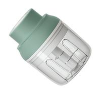 Yctze Hachoir électrique à l'ail USB Hobeur sans Fil Rechargeable avec 3 Lames en Acier Inoxydable pour la Préparation des Aliments Rapides (GREEN)