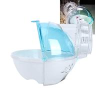 Yctze Hamster en Plastique 3cm C Hamster en Plastique avec des Animaux avec Couverture de Litière pour Un Entretien Facile (#2)