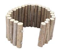 Yctze Hamster Wooden Eout & B Chew Toy Ible Pet Fence for, S, S - Fun! (60 cm Type de Base)