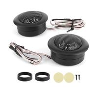 Yctze Haut-parleurs de Voiture Tweeter, Universal 2Pcs D'aigus Haut-parleurs d'autoradio 120W Haute Puissance Petit Lecteur de Musique Audio 2K-22KHZ