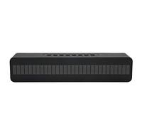 Yctze Haut-parleurs LED Caisson de Basses Portable 5.0 avec Batterie 2400 MAh pour la Maison et Les Déplacements (Black)
