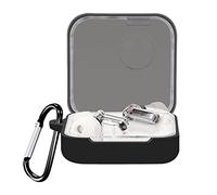 Yctze Housse pour écouteurs en Silicone de qualité Supérieure - Étui de Portable Antichoc avec Boucle en Alliage pour Rien d'oreille () - Design