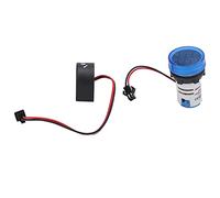 Yctze Indicateur de Courant de Tension avec Double Affichage - Compteur de Haute qualité pour la des équipements électriques - Accessoire électrique Sûr et Fiable (BLUE)