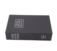 Yctze Innovative Medium Dictionary Dictionary Diversion Livre Sûr avec Verrouillage codé pour les Bijoux, les Espèces, les Cartes et les Documents - Stockage Discret et Portable (BLACK)