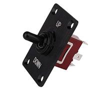 Yctze Interrupteur à bascule CC 12 V Marine 3 positions On Off Su Jù Interrupteur à bascule Interrupteur à panneau Trim Tab 15 A pour camping-car, caravane, bateau, voiture, bus pour panneau de