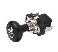 Yctze Interrupteur de Lumière Push-pull 12 V pour Voiturette de, Interrupteur de Phare, de Lumière à Tirer pour Voiturette de, Club, Voiture EZGO avec Bouton D'emblème