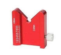 Yctze Jauge Centrale en Alliage d'aluminium 45 ° 90 ° pour des Mesures Précises du Travail du Bois, Outil Portable pour les Artisans