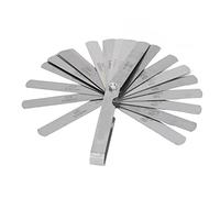 Yctze Jauge d'épaisseur en Acier Inoxydable avec 32 Lames pour une Mesure Précise en Unités Impériales