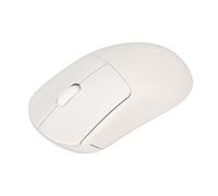 Yctze Jeu 1200 Dpi Capteur Optique Batterie Conception Ergonomique Alimentée pour Ordinateur Portable PC en Clics Silencieux (White)