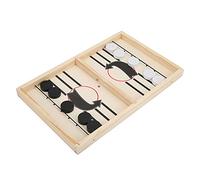 Yctze Jeu de société de Hockey sur Table en Bois de Taille Moyenne - Jouet Interactif d'échecs de de Bureau Parent-Enfant pour Un Apprentissage Amusant et des Compétences de Coordination