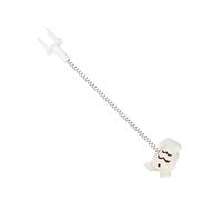 Yctze Jouet à Ressort élastique pour Chat - Bâton à Ressort Interactif en Fil Métallique avec Balle en Peluche pour Taquiner Les Animaux et s'amuser (#6)