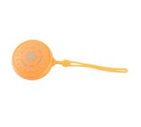Yctze Jouet portable anti-stress avec minuterie (orange) | Batterie rechargeable, effets de lumière colorés, design portable, silencieux, idéal pour soulager le stress