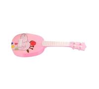 Yctze Kids Ukulele Toy 4-Strings Instrument de Musique pour et éducatif Portable, Modèles Animaux Amusants, 35 Cm (8041A Style cerf Rose)