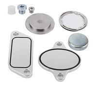 Yctze Kit de Blocage EGR avec Joints pour ISX CM871, Bouchon D'élimination en Aluminium CNC pour Peterbilt 2007 - 2010