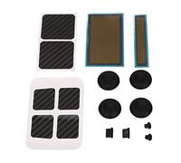 Yctze Kit de Console de Jeu Steam Deck - Autocollants, écran, Joystick et Prises pour la Défense