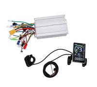 Yctze Kit de Contrôleur de Trottinette éLectrique 1000W pour Passionnés Modifications DIY éCran LCD Intégré avec Protection éTanche Ipx4 Multiples Protections Intelligentes