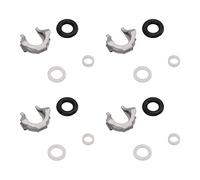 Yctze Kit de Joints Toriques D'injecteur de Carburant, 4 Jeux de Joints Toriques de Remplacement, Buse de Carburant