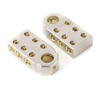 Yctze Kit de Mandrin de Batterie, Pinces de Batterie Automatiques Positives et Négatives avec clé M8/M10, Universelles pour Voitures