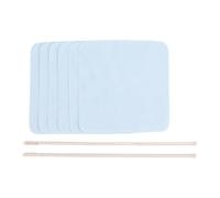 Yctze Kit de Nettoyage pour Flûte, Ensemble de 8 Pièces avec 2 Tiges de Nettoyage et 6 Chiffons en Microfibre, Idéal pour l'entretien des Flûtes, Piccolo, Clarinettes et Cuivres