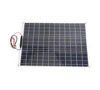Yctze Kit de Panneau Solaire en Silicium Monocristallin 300 W pour Camping, Utilisation de Batterie de Camping-car, Comprend un Contrôleur, un Clamp/Holder de Batterie, une Cigarette et des Ventouses
