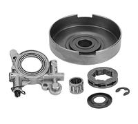 Yctze Kit de Pompe à Huile à Tambour d'embrayage pour 575xp 576XP 570-3/8x7t 537036205 Ensemble de Remplacement de l'embrayage