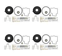 Yctze Kit de Reconstruction de Carburateur de Moto, 160 Pièces, Remplacement pour ZX 9R GPZ900R ZX900 1994 - 2003, Accessoires du Système de Carburant