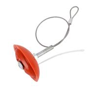 Yctze Kit de Réparation de Pneu Anti-limace sur Paroi Latérale, Outil de Réparation Rapide de Crevaison pour Remorque de Tracteur de Tondeuse à Gazon ATV UTV SXS avec Fils en Acier pour (Orange)