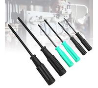 Yctze Kit de Tournevis 6 Pièces pour Machines à Coudre - Jeu de Tournevis à Fente et traité Thermiquement avec Acier et Plastique, Réparation Parfaite des Surjets Industriels et des équipements