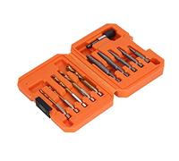 Yctze Kit d'extracteur de Vis endommagé 11 Pièces HHS Outil de Retrait de Goujon Professionnel Dissolvant de Vis Kit d'extracteur cassé Outils et Amélioration de l'