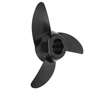 Yctze Kit d'Hélice Hors-Bord électrique à 3 Pales Haute Performance pour Moteurs de Pêche à la Traîne - Compatible avec Les Moteurs 12 V et 24 V 28 LB, 36 LB et 46 - Hélice en Plastique avec