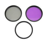 Yctze Kit d'objectif Multi-revêtement 3PCS - CPL pour Les Appareils Photo Numériques, 52 Mm (58mm(1486))