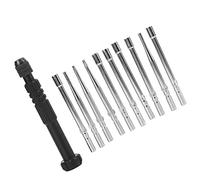 Yctze Kit d'outils de Réglage de Carburateur 11 Pièces pour Petits Moteurs à 2 Temps avec Sac de Rangement et Poignée Confortable