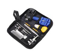 Yctze Kit d'outils de Réparation de Montres-Outils de Remplacement de Batterie en Acier Inoxydable avec étui Portable pour Les Professionnels et Les Amateurs de Bricolage