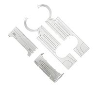 Yctze Kit RC avec Modifications LED pour Camion WPL D12, Facile à Installer et Mise à Niveau élégante en Vert argenté (Blue)