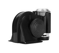 Yctze Klaxon 12 V - Son Fort 125 DB avec Relais étanche et Relais pour Camion, Voiture, Moto, VTT - Installation Facile, Protection Contre la Rouille, Design Compact.