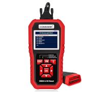 Yctze KW851 Scanner de Voiture, Outil de Diagnostic du Moteur, Lecture, Effacement des Codes D'erreur, Vérification du Voyant Moteur, Réinitialisation du Service D'huile, Recherche