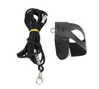 Yctze Laisse de Harnais pour Oiseaux - Combinaison de Vol Légère et Respirante, Respectueuse de la Peau, avec Corde élastique pour Calopsitte - Conception Rotative à 360 ° pour l'entraînement en (S)