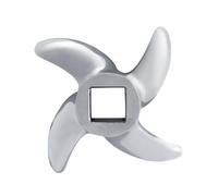Yctze Lame de Hachoir à Viande en Acier Inoxydable, Couteau de Hachoir Durable de Remplacement pour les Hachoirs à Viande 12 22 32 Tailles (32#)