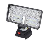 Yctze Lampe de Travail LED sans Fil 6000lm, Compatible avec BL1430 BL1440 BL1450 pour une Utilisation Polyvalente