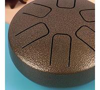 Yctze Langue de 3,8 Pouces - Puzzle éthéré à 6 Notes pour Enfants, Instrument de Percussion de Haute qualité pour Débutants pour Se Détendre et Explorer le Monde de la Musique (Bronze)