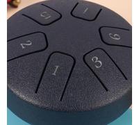 Yctze Langue de 3,8 Pouces - Puzzle éthéré à 6 Notes pour Enfants, Instrument de Percussion de Haute qualité pour Débutants pour Se Détendre et Explorer le Monde de la Musique (bleu foncé)